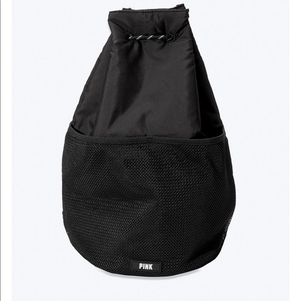 PINK drawstring backpack NWT